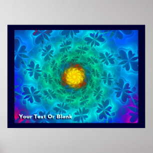 Póster Lepidoptera N-Space