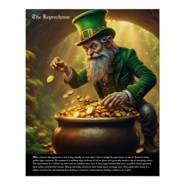 Póster Leprechaun (Anverso)