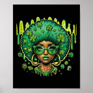 Póster Leprechaun Black St Patric