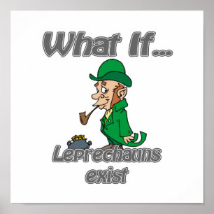 Póster leprechauns exist