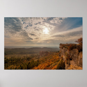 Póster Les Baux-de-Provence, Francia