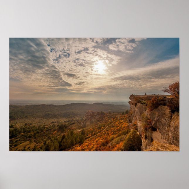 Póster Les Baux-de-Provence, Francia (Frente)