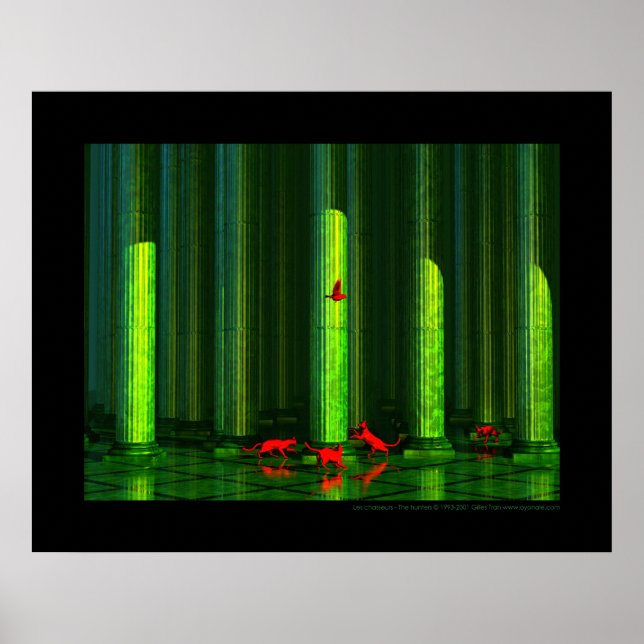 Póster Les chasseurs - Los cazadores (Frente)