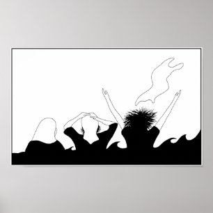 Póster les cheveux de la liberté