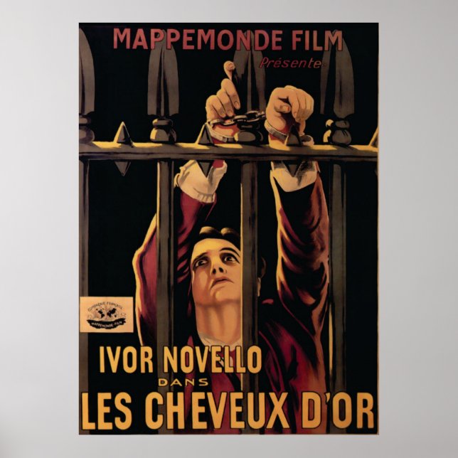 Póster Les Cheveux D'or. La historia del Londres (Frente)