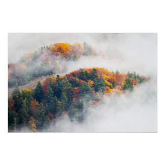 Póster Les couleurs de l'Automne dans les Hautes Alpes