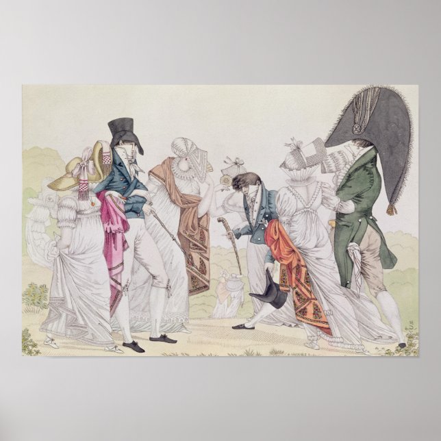 Póster Les Invisibles', c.1807 (Frente)