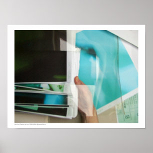 Póster Les Non-Dessins du Jour 2005-06 Moving Blue Poster