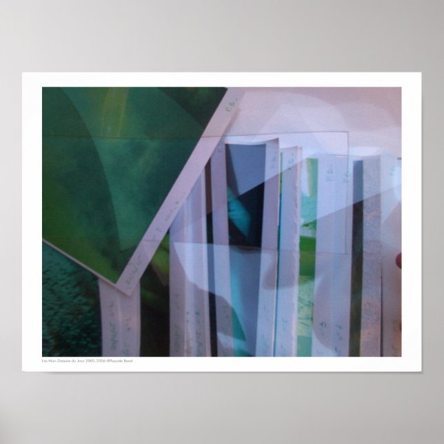 Póster Les Non-Dessins du Jour 2005-2006 Reflections P (Frente)