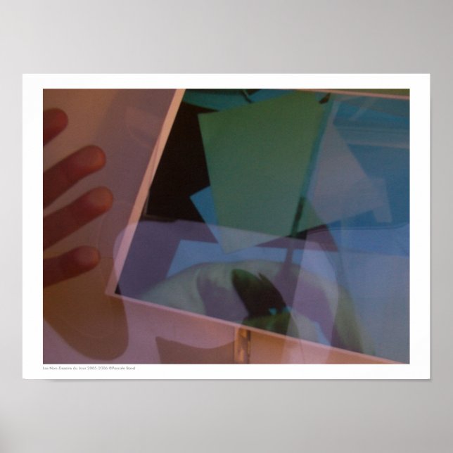 Póster Les Non-Dessins du Jour 2005-2006 Silhouette P (Frente)