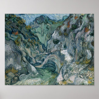 Póster Les Peiroulets Ravine Van Gogh Bella Artes