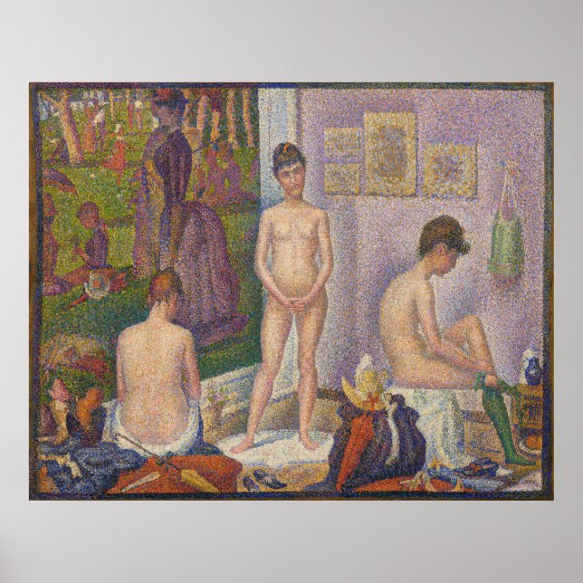 Póster Les Poseuses (Frente)