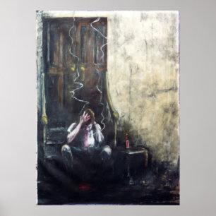 PÓSTER "LESIÓN EN LA CABEZA #1"