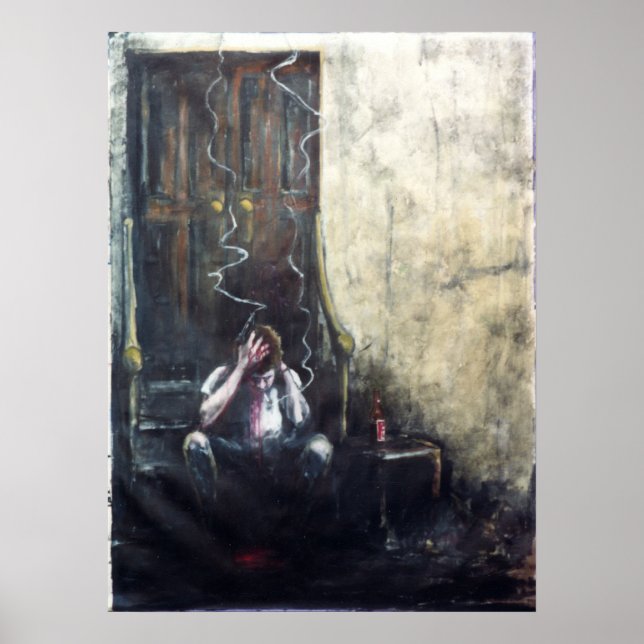 PÓSTER "LESIÓN EN LA CABEZA #1" (Frente)