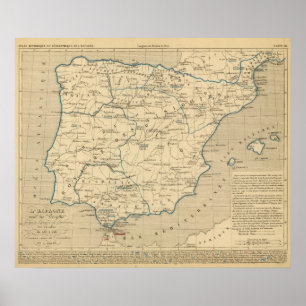 Póster L'Espagne 585 a 756