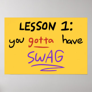 Póster Lesson Poster