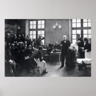Póster Lesson with Doctor Charcot at the Salpetriere