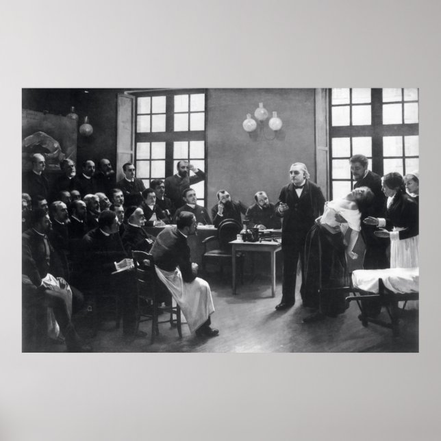 Póster Lesson with Doctor Charcot at the Salpetriere (Frente)