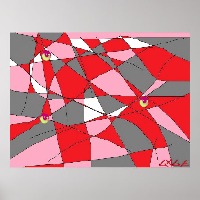 Póster Let Your Eyes Decide (Frente)