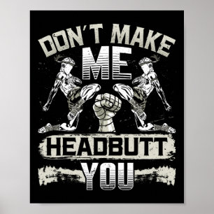 Póster Lethwei Autodefensa Cabecera de Artes Marciales Bi