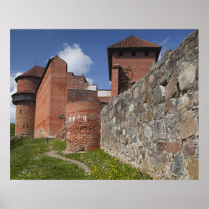 Póster Letonia, Letonia Nororiental, Región de Vidzeme, 2