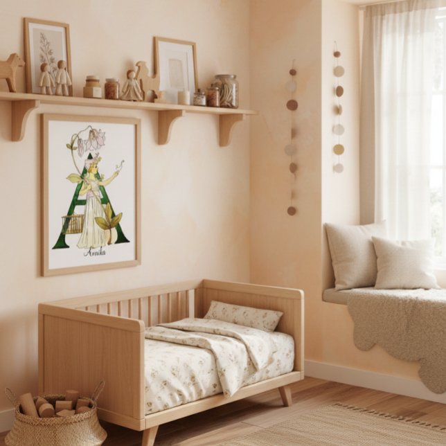 Póster Letra alfabeta vintage personalizada A (Subido por el creador)