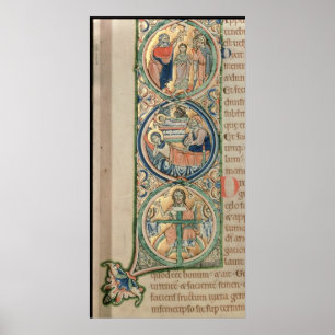 Póster Letra inicial "yo" en principio