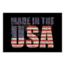 Letras y bandera de los Estados Unidos en peligro 