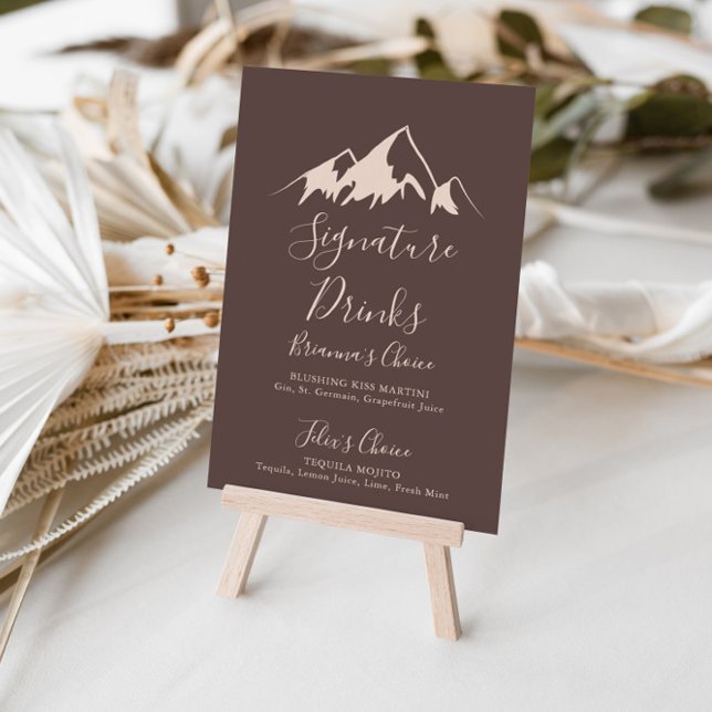 Póster Letrero de Bebidas Destacadas de Clear Mountain Co (Subido por el creador)