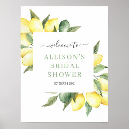 Póster Letrero de Bienvenida a la Fiesta de Despedida de 
