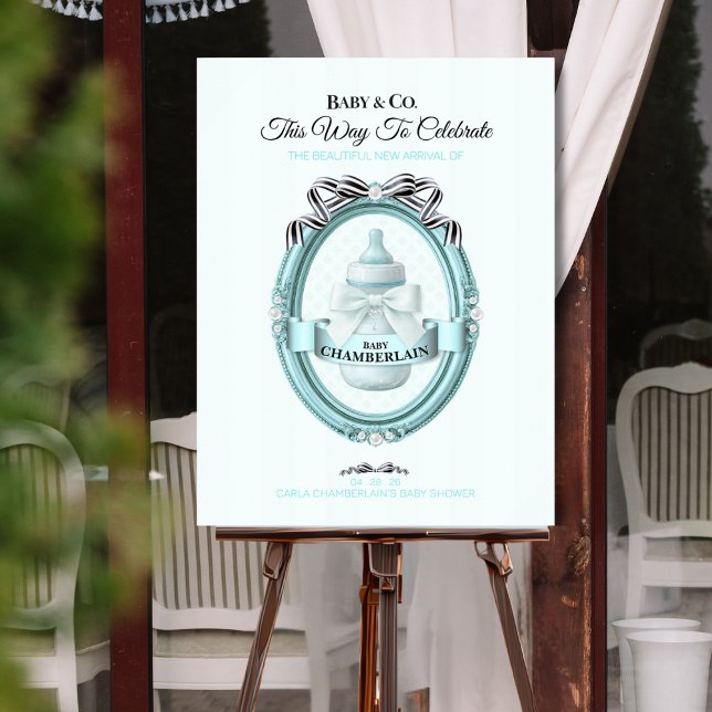 Póster Letrero de bienvenida de Baby & Co. (Subido por el creador)