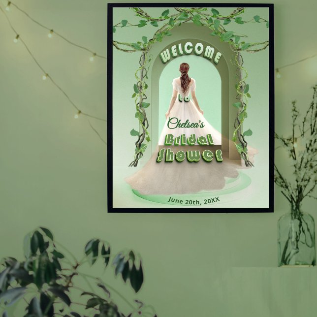 Póster Letrero de bienvenida para baby shower de temática (Subido por el creador)