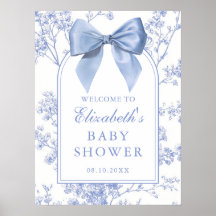 Letrero de Bienvenida para Baby Shower Vintage Arc