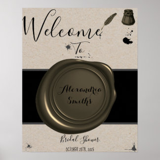 Póster Letrero de Bienvenida para Desayuno o Brunch Nupci