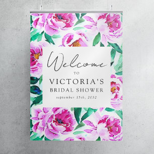 Póster Letrero de Bienvenida para Despedida de Soltera co