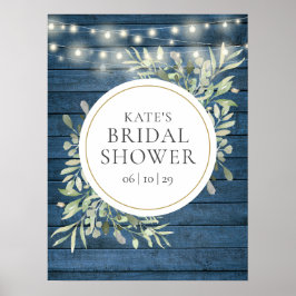 Póster Letrero de Bienvenida para Despedida de Soltera co