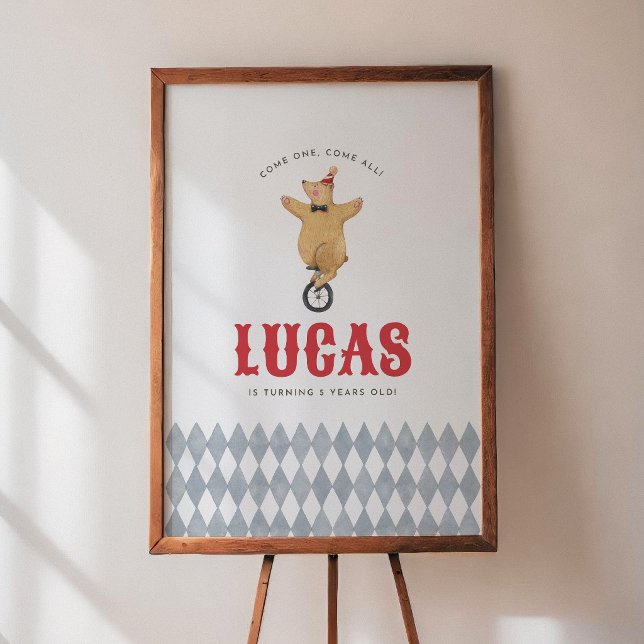 Póster Letrero de Bienvenida para Fiesta de Cumpleaños de (Subido por el creador)