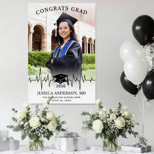 Póster Letrero de bienvenida para foto de graduación de l