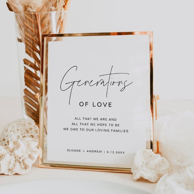 Póster Letrero de Boda HARLOW Generación de Amor (Subido por el creador)