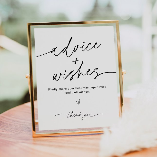 Póster Letrero de Bodas Consejos y Deseos EVERLEIGH (Subido por el creador)