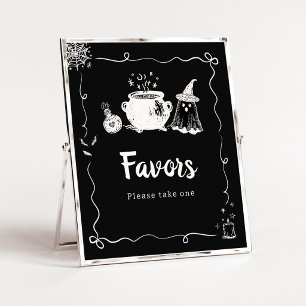 Póster Letrero de Favoritos de Halloween para Baby is Bre