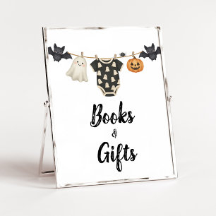 Póster Letrero de Libros y Regalos de Little Boo Clothesl