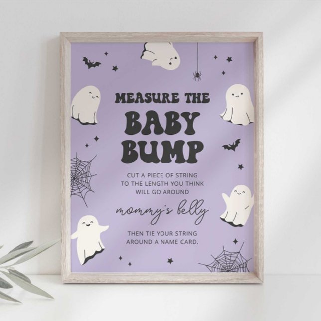 Póster Letrero de Medida de Barriga Little Boo para Baby  (Subido por el creador)