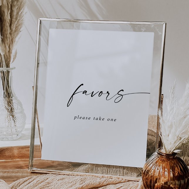 Póster Letrero de Regalos de Boda con Letra Moderna (Subido por el creador)