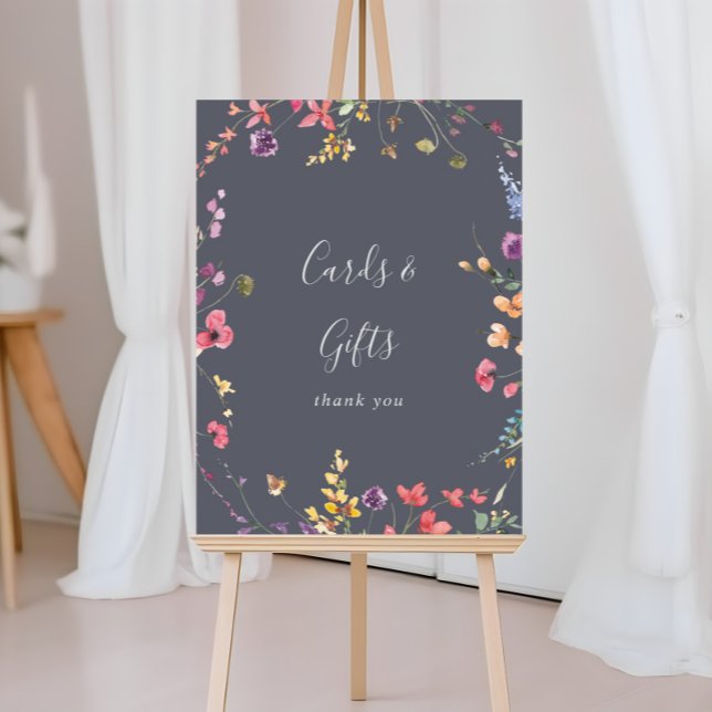 Póster Letrero de tarjetas y regalos florales silvestres  (Subido por el creador)