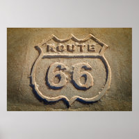 Letrero histórico de la Ruta 66, Arizona