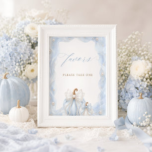Póster Letrero para mesa de detalles de baby shower de ca
