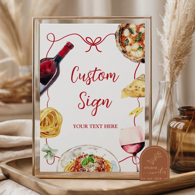 Póster Letrero personalizado para despedida de soltera 'I (Subido por el creador)