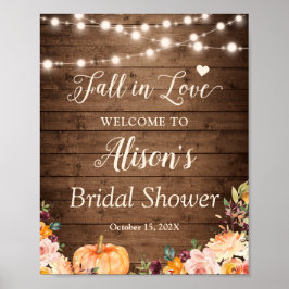 Póster Letreros de Luces de Cuerda para Boda de Amor