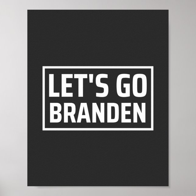 Póster lets go brandEN (Frente)